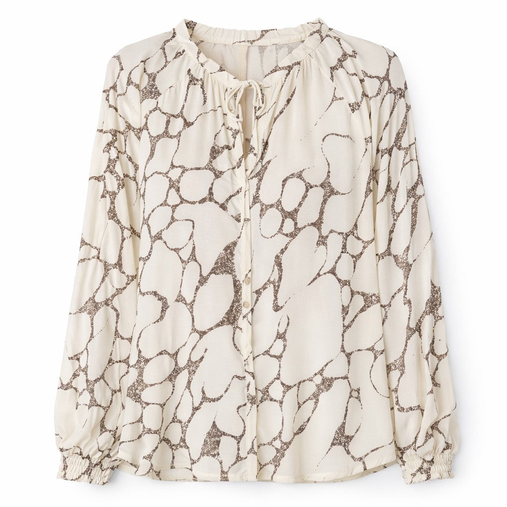 Ragwear Damen Blusenshirt Ariela Print