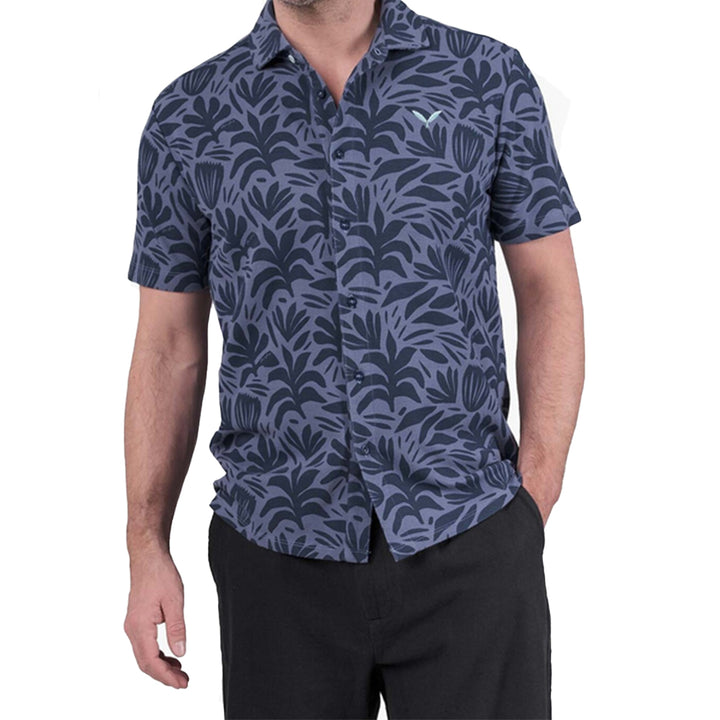 Kleinigkeit Herren Kurzarm-Hemd Austin Flowers