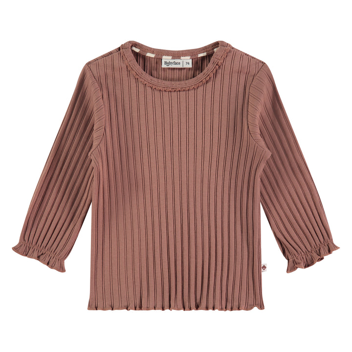 Babyface Girls Rib T-Shirt Longsleeve BBE24528624