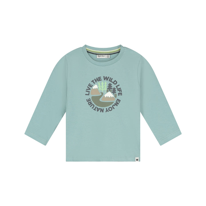 Babyface Baby-Jungen Langarmshirt BBE26427651 – sky