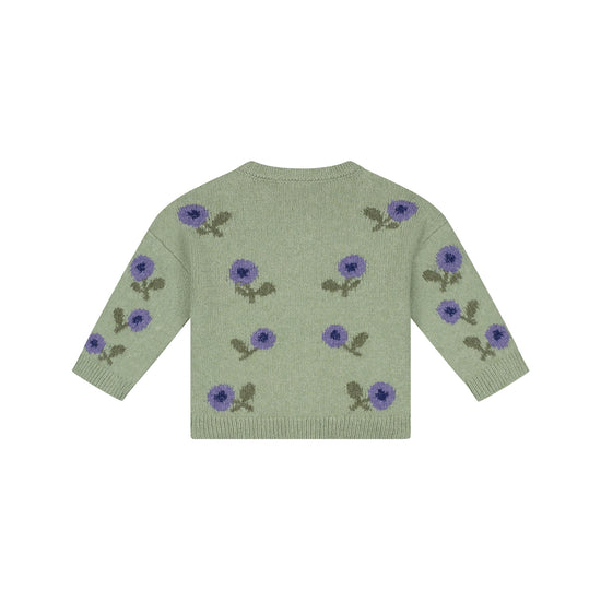 Babyface Baby-Mädchen Strickjacke BBE26428304 – mint
