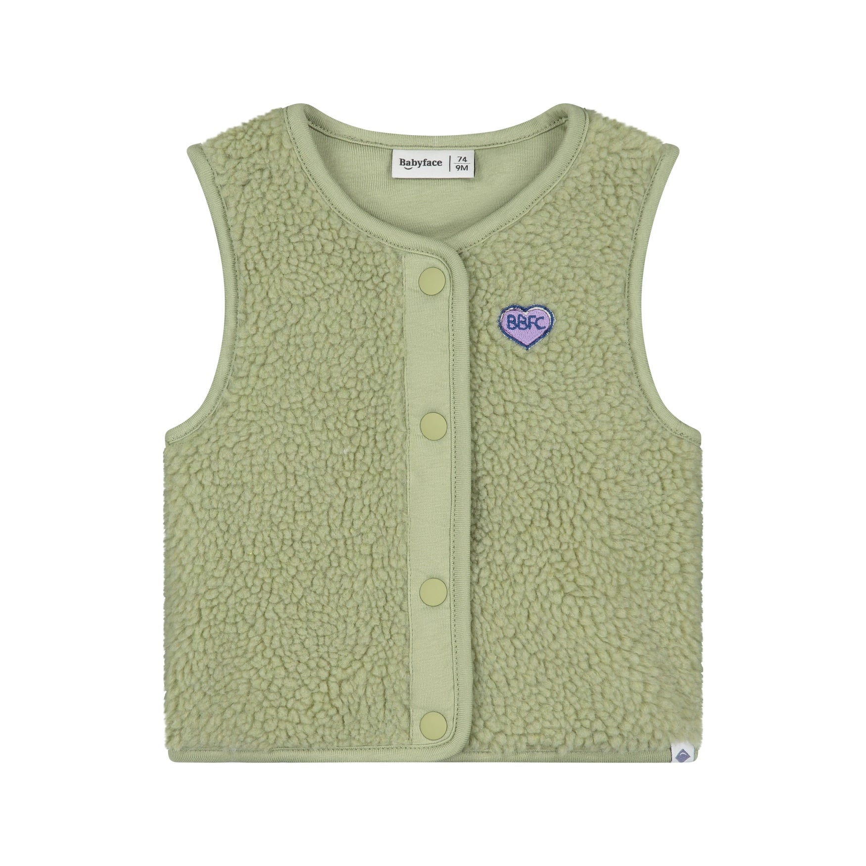 Babyface Baby-Mädchen Weste BBE26428408 – mint