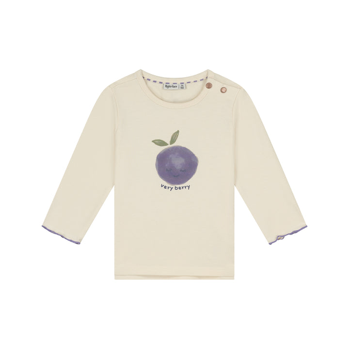 Babyface Baby-Mädchen Langarmshirt BBE26428600 – cream