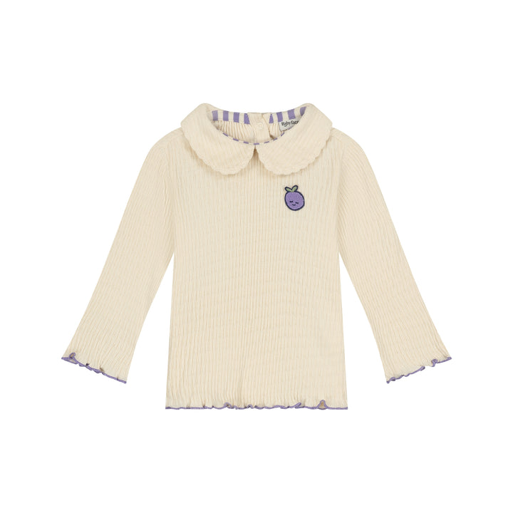Babyface Baby-Mädchen Langarmshirt BBE26428610 – cream