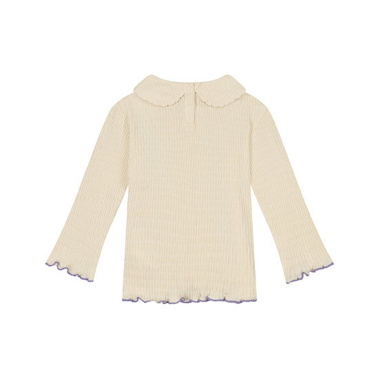 Babyface Baby-Mädchen Langarmshirt BBE26428610 – cream