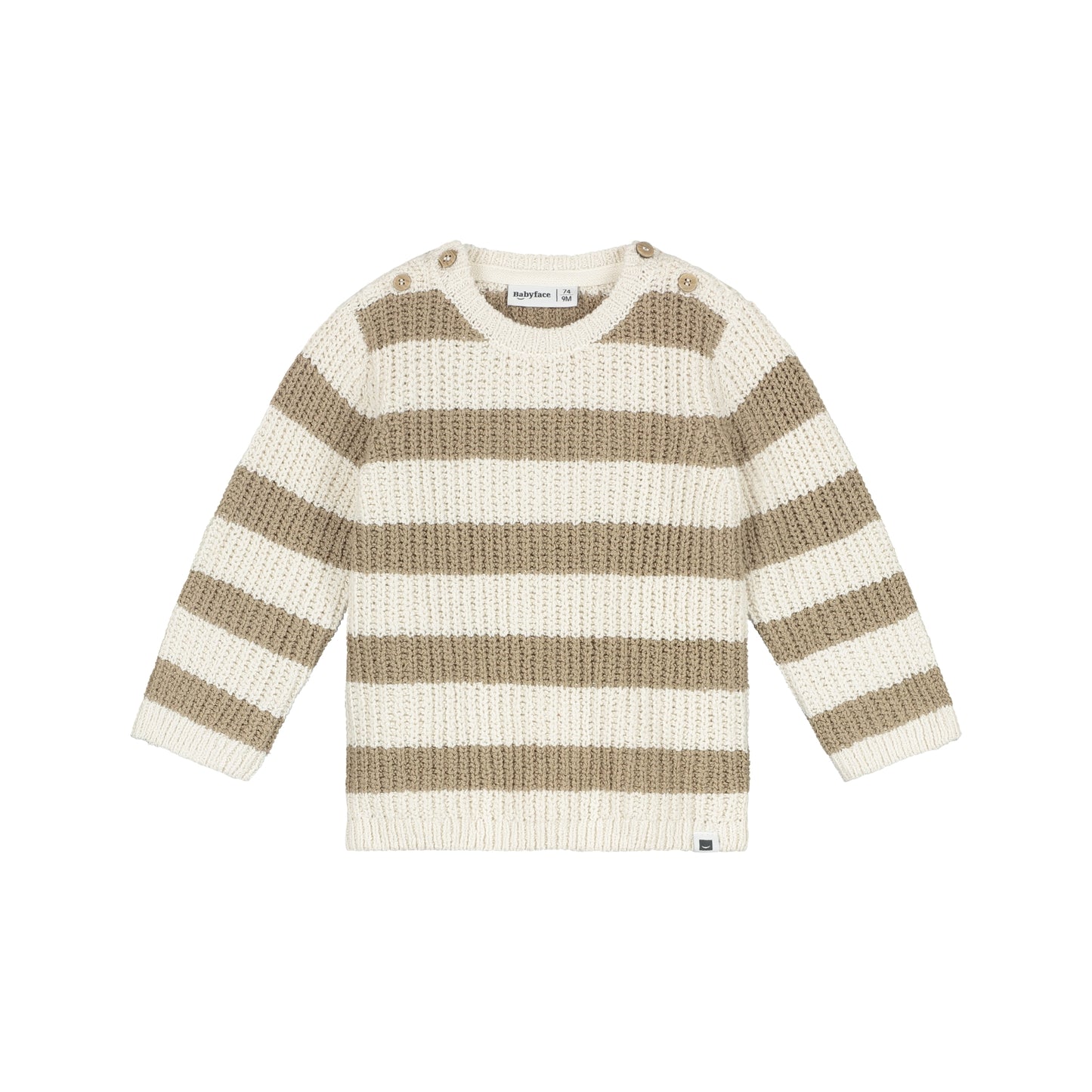 Babyface Baby-Jungen Strickpullover BBE26527373 – stone