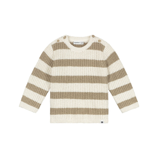 Babyface Baby-Jungen Strickpullover BBE26527373 – stone