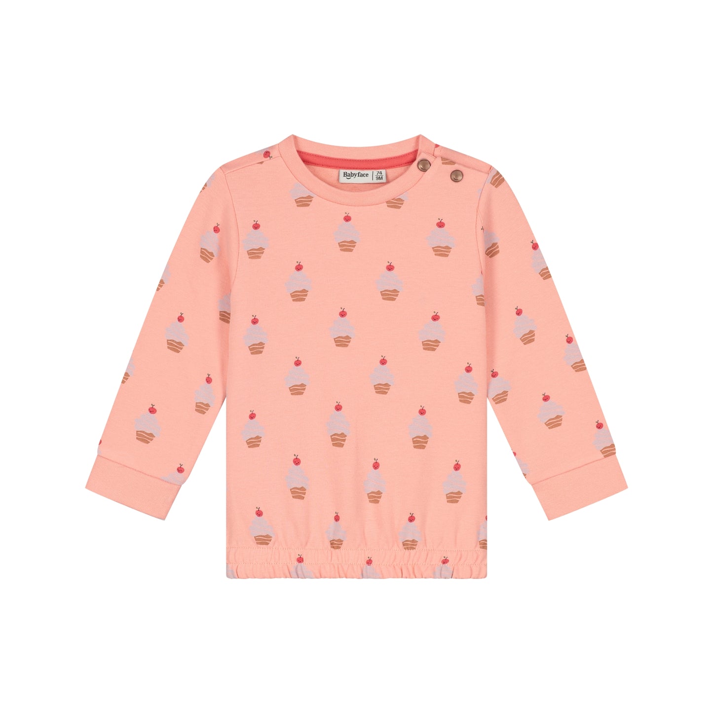 Babyface Baby-Mädchen Sweatshirt  BBE26528422 – salmon
