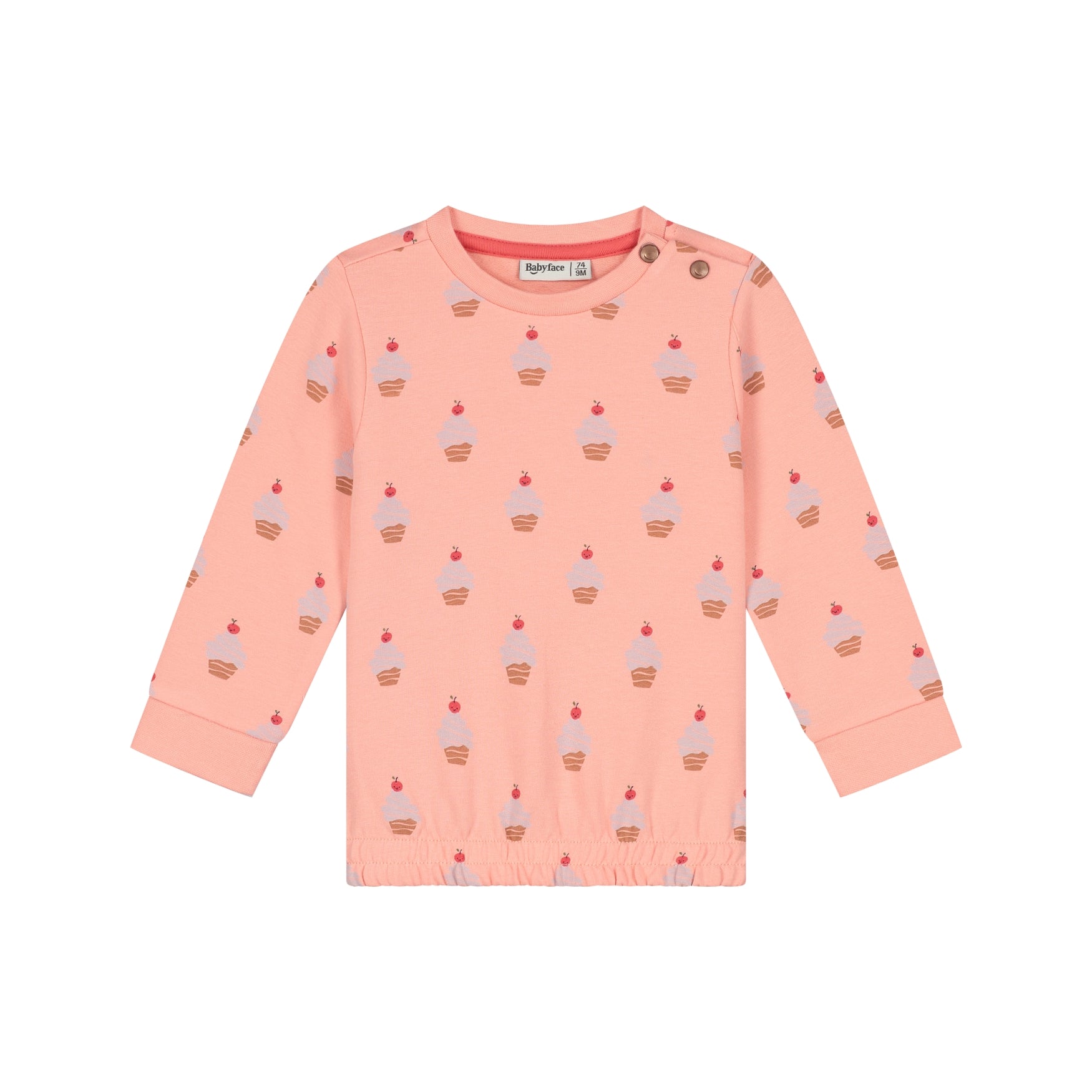 Babyface Baby-Mädchen Sweatshirt  BBE26528422 – salmon
