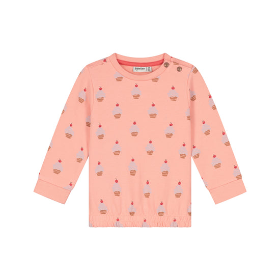 Babyface Baby-Mädchen Sweatshirt  BBE26528422 – salmon