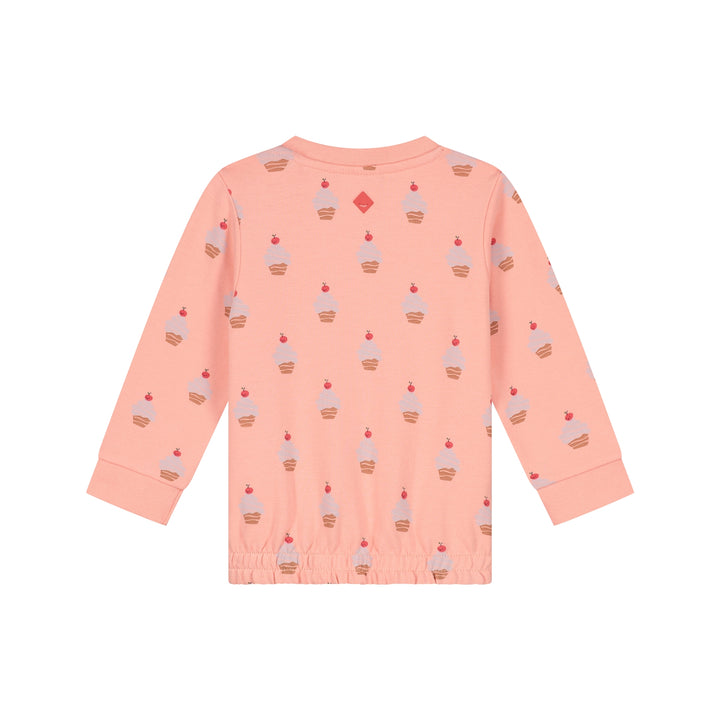 Babyface Baby-Mädchen Sweatshirt  BBE26528422 – salmon