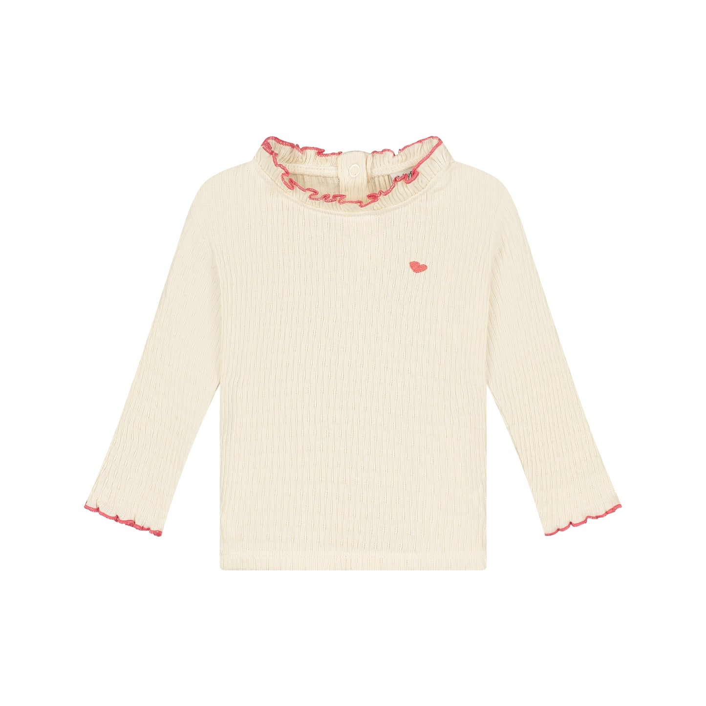 Babyface Baby-Mädchen Langarmshirt BBE26528624 – cream