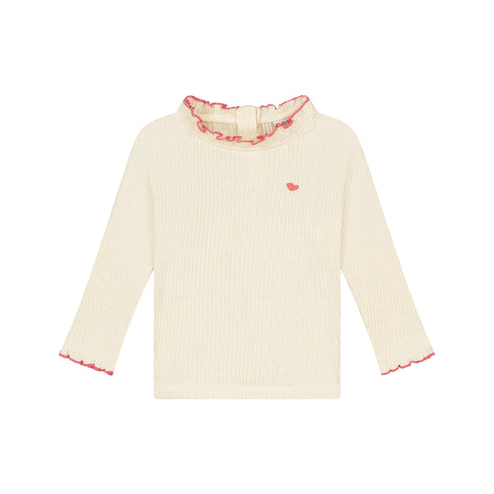 Babyface Baby-Mädchen Langarmshirt BBE26528624 – cream