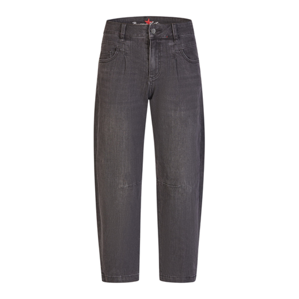Buena Vista Damen Jeans Barrel-F – black denim