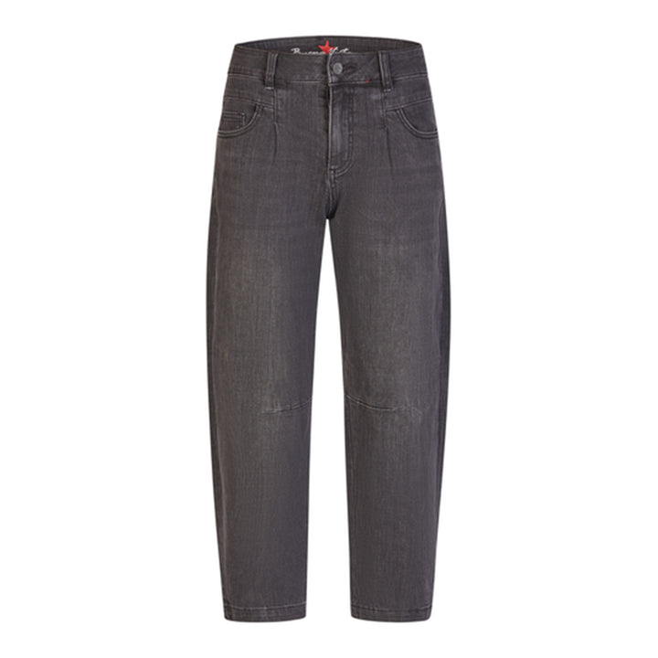 Buena Vista Damen Jeans Barrel-F – black denim