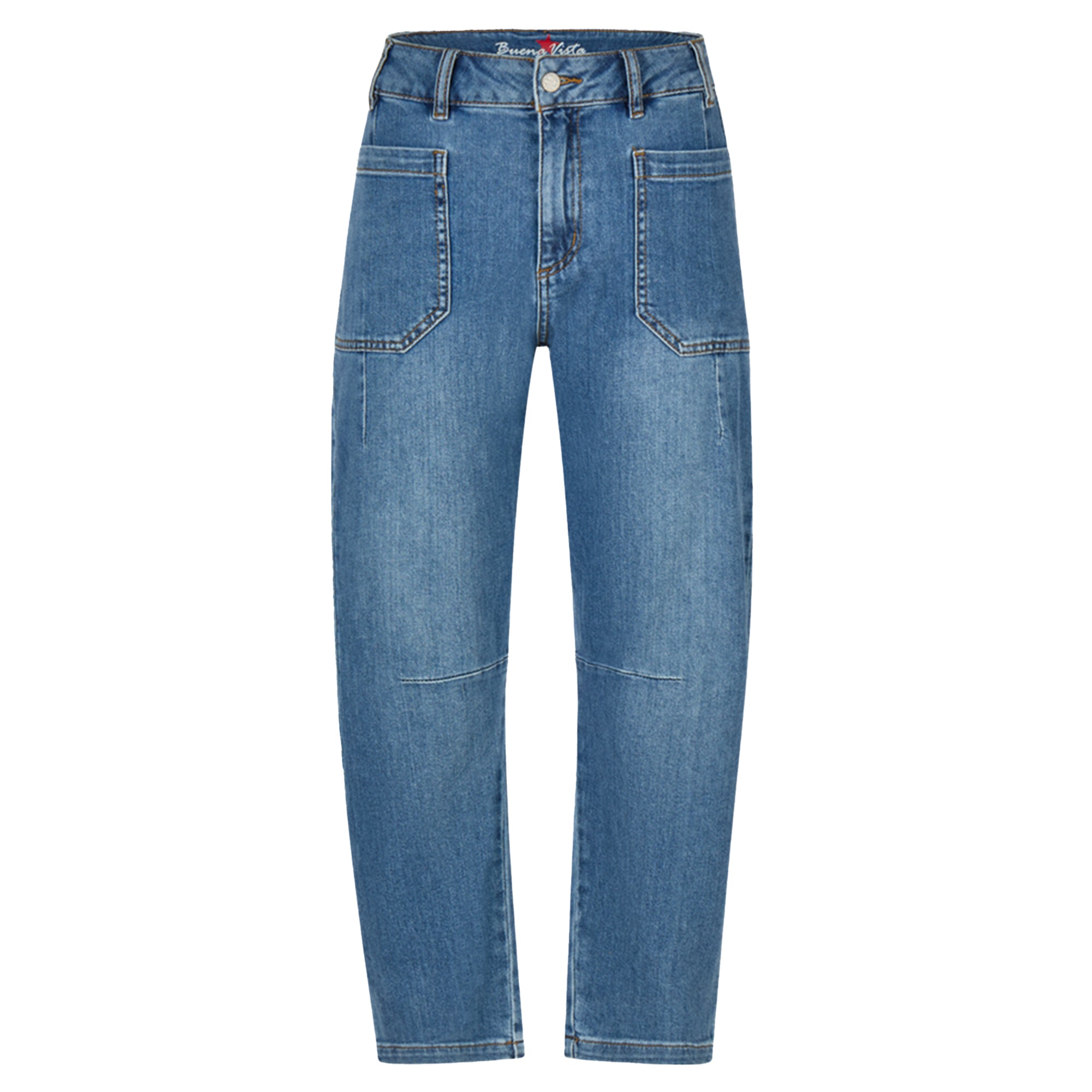 Buena Vista Damen Jeans Barrel-G Stretch Denim