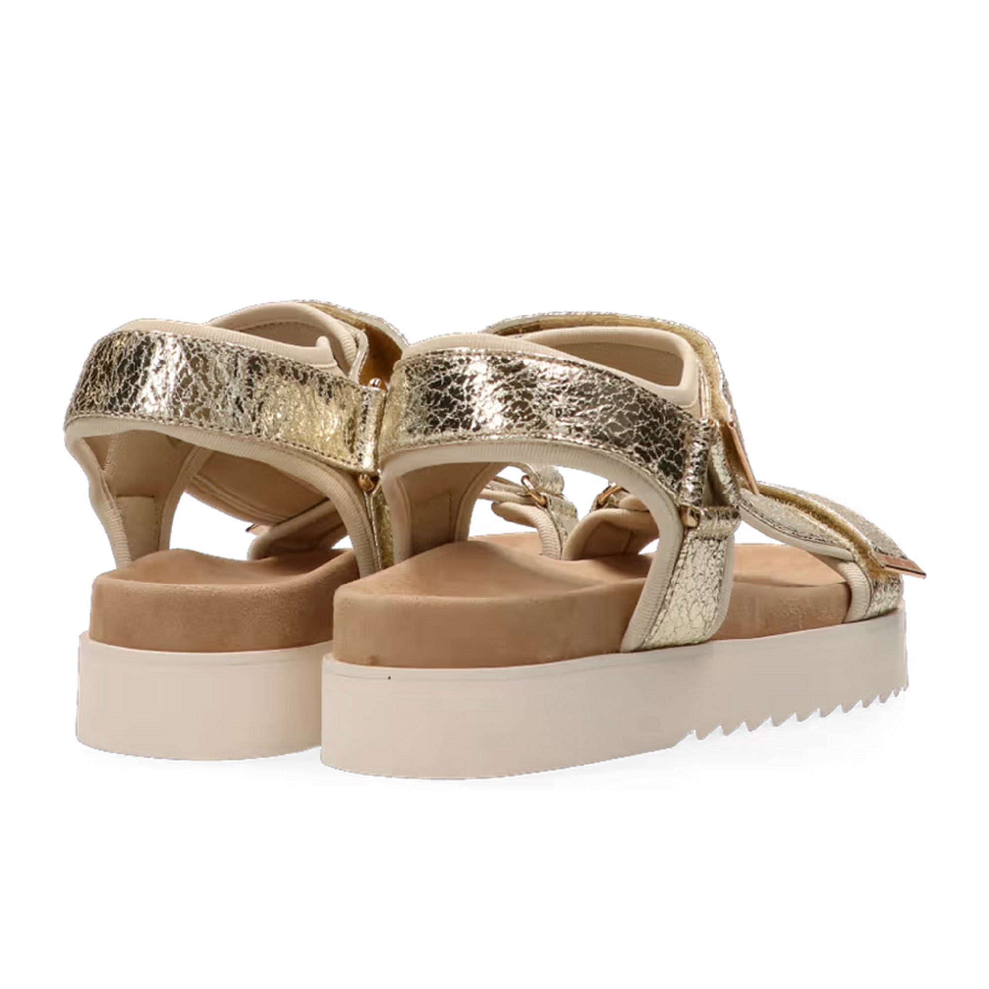 Maruti Damen Schuhe Sandale Beau Gold