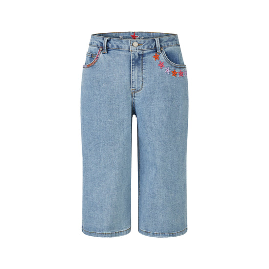 Buena Vista Damen Hose Bermuda stretch denim