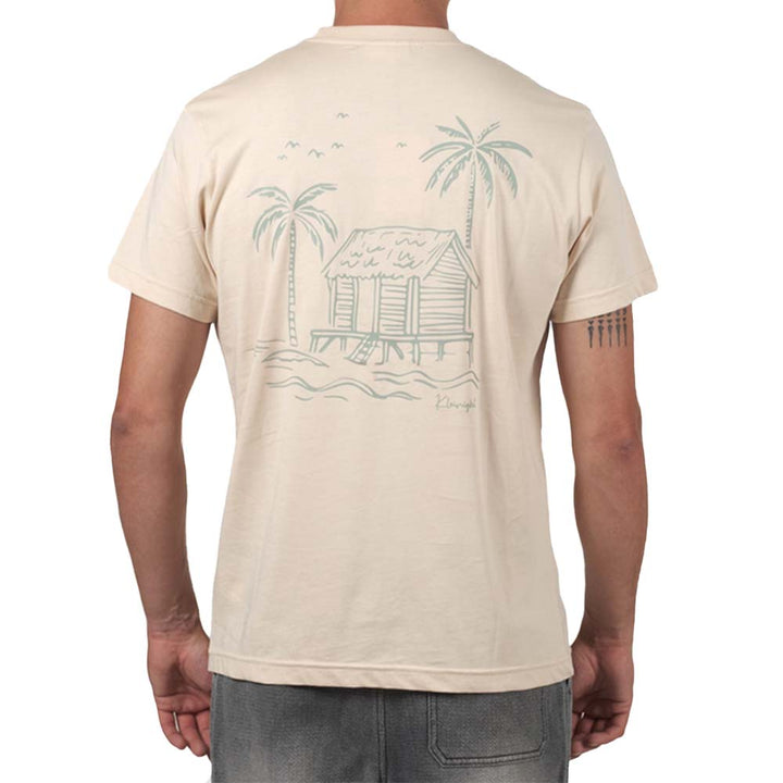 Kleinigkeit Herren T-Shirt Big Palm Beach Shirt – frappé