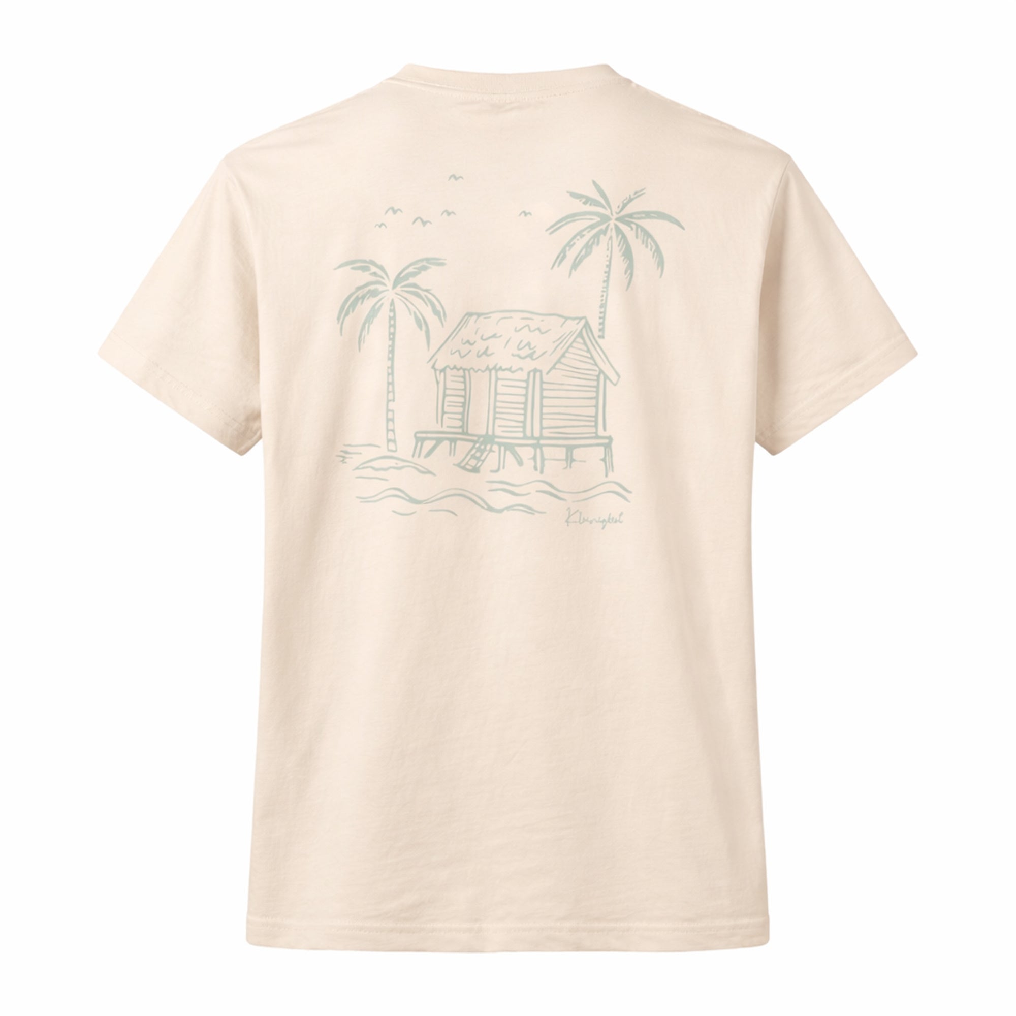 Kleinigkeit Herren T-Shirt Big Palm Beach Shirt – frappé