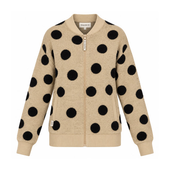 Ragwear Damen Strickjacke Bombee Dots