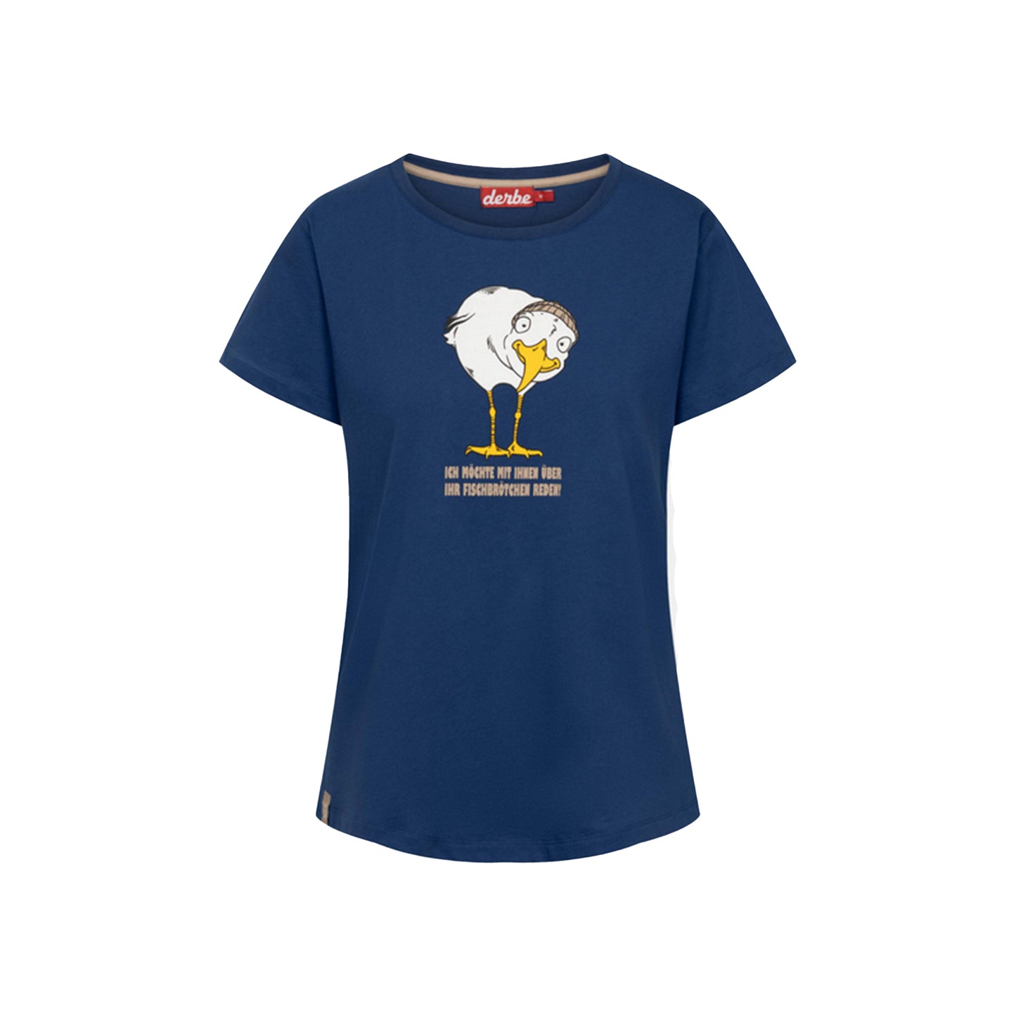 Derbe Damen T-Shirt Brötchenmöwe