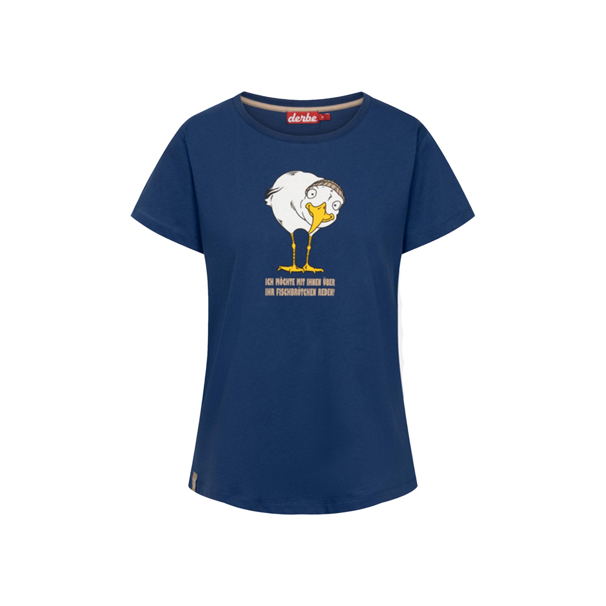 Derbe Damen T-Shirt Brötchenmöwe