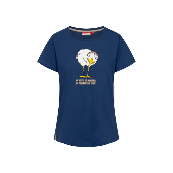 Derbe Damen T-Shirt Brötchenmöwe