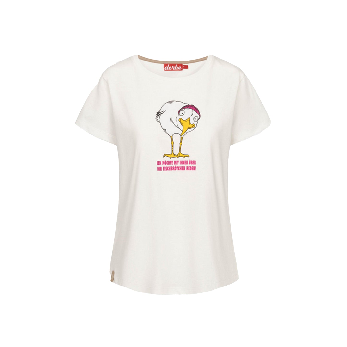 Derbe Damen T-Shirt Brötchenmöwe