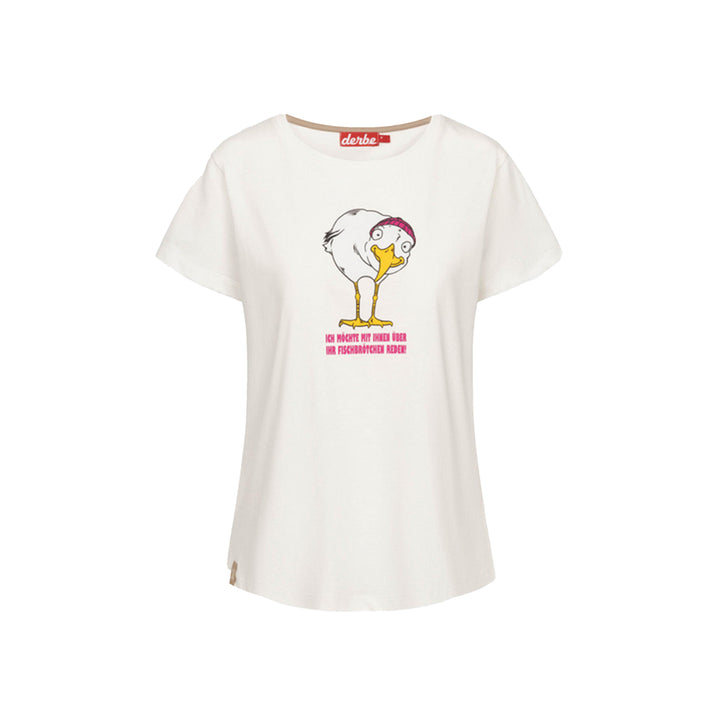 Derbe Damen T-Shirt Brötchenmöwe