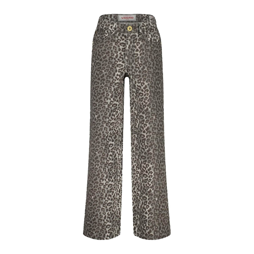 Vingino Mädchen Jeans Cassie Leopard