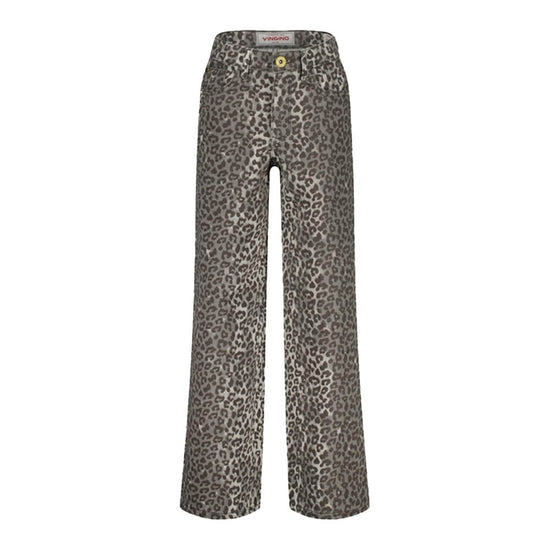 Vingino Mädchen Jeans Cassie Leopard