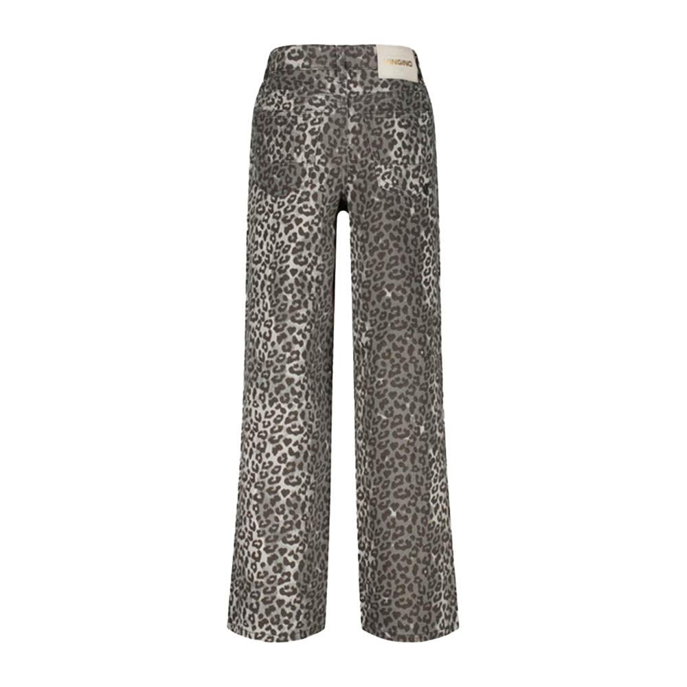 Vingino Mädchen Jeans Cassie Leopard
