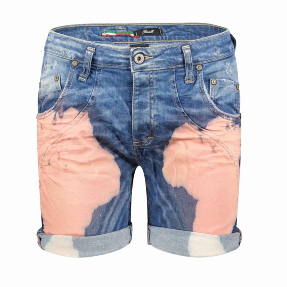 Please Damen Jeans Shorts D002 - blue denim