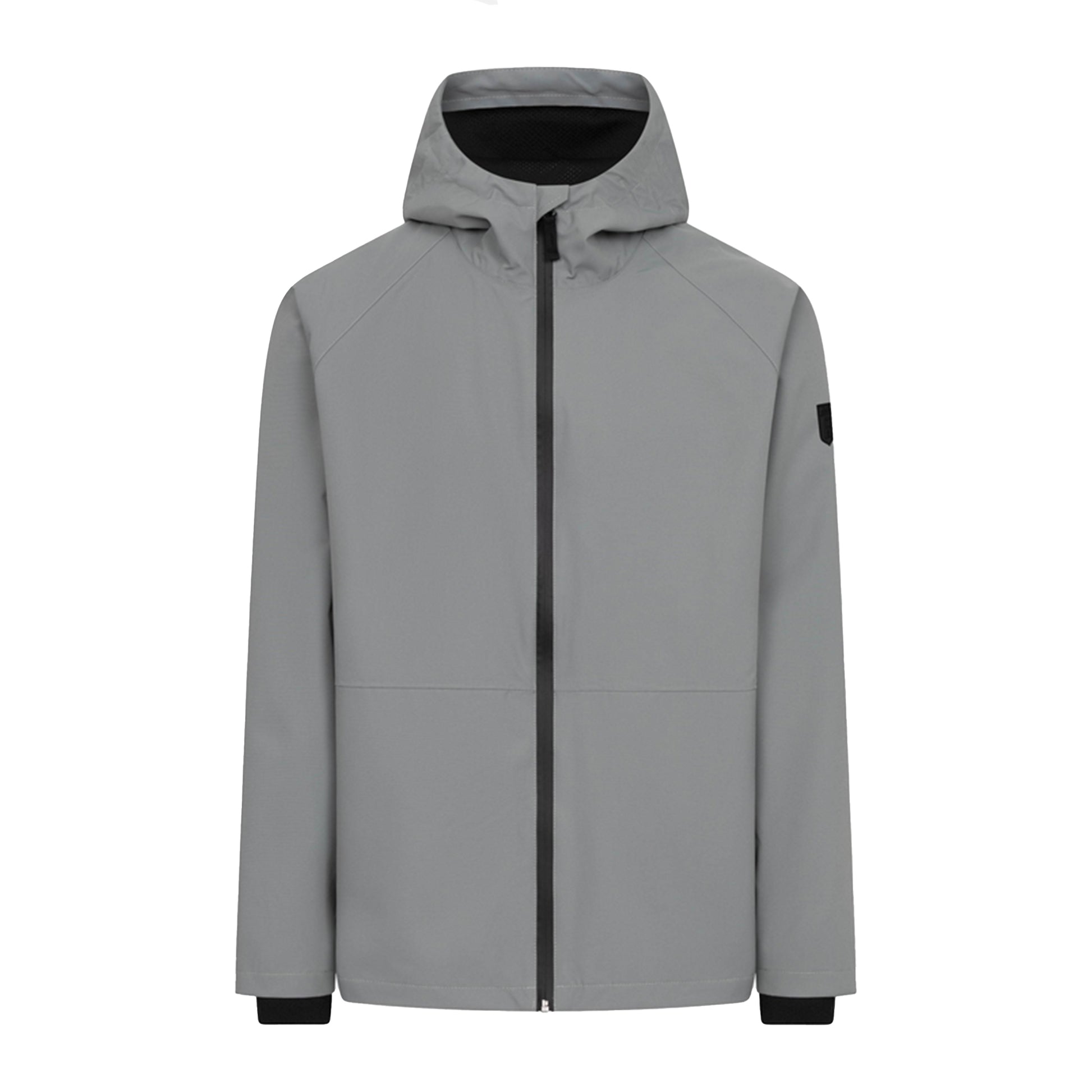 Derbe Herren Jacke Deutby – neutral gray / jet black