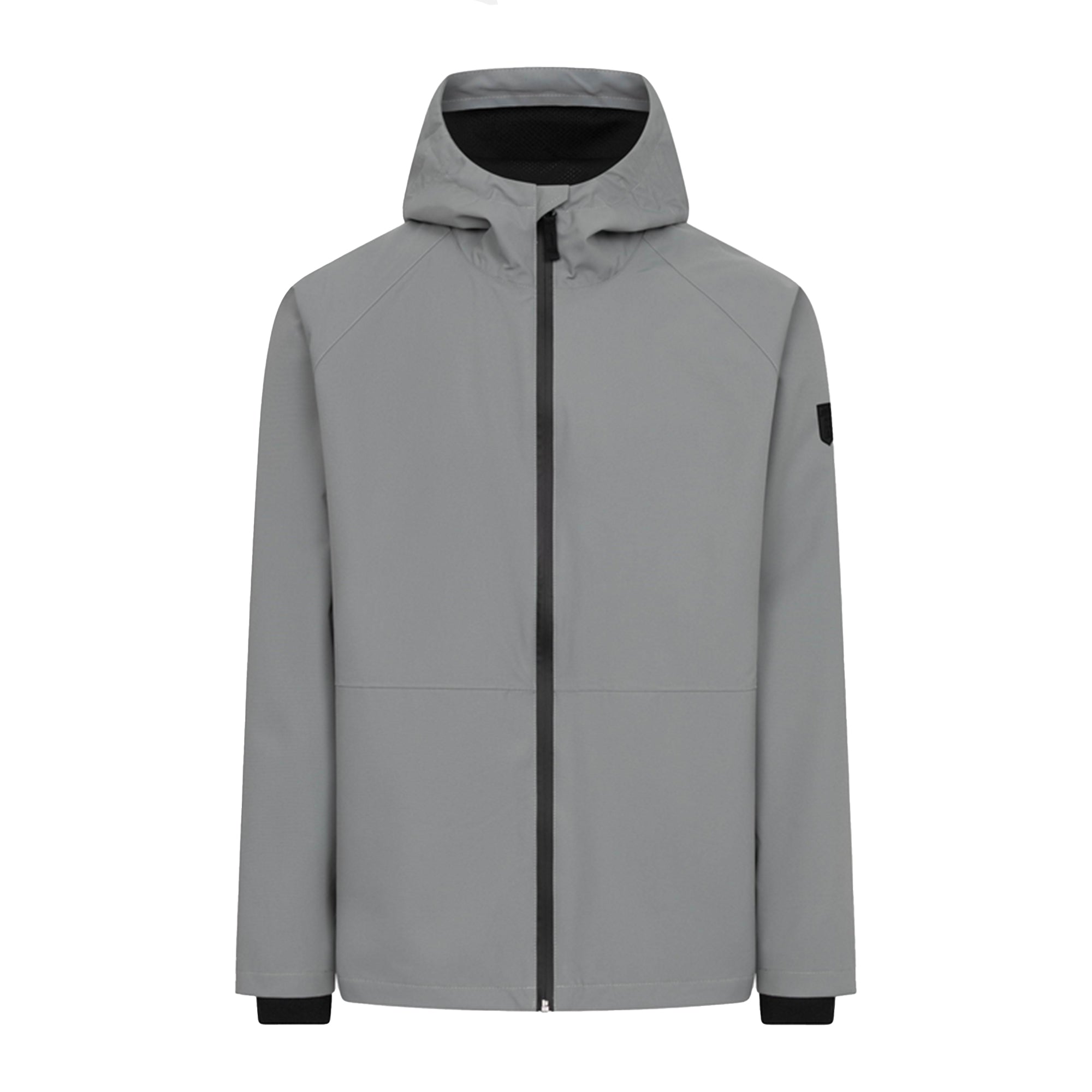 Derbe Herren Jacke Deutby – neutral gray / jet black