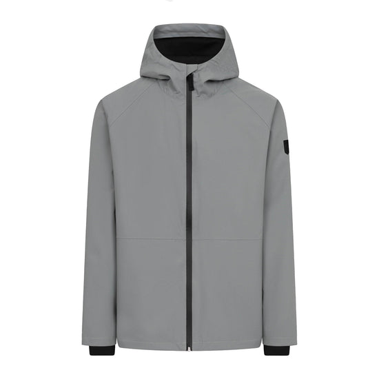 Derbe Herren Jacke Deutby – neutral gray / jet black