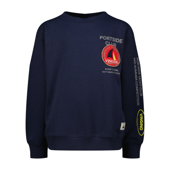Vingino Jungen Sweater Novo – dark blue