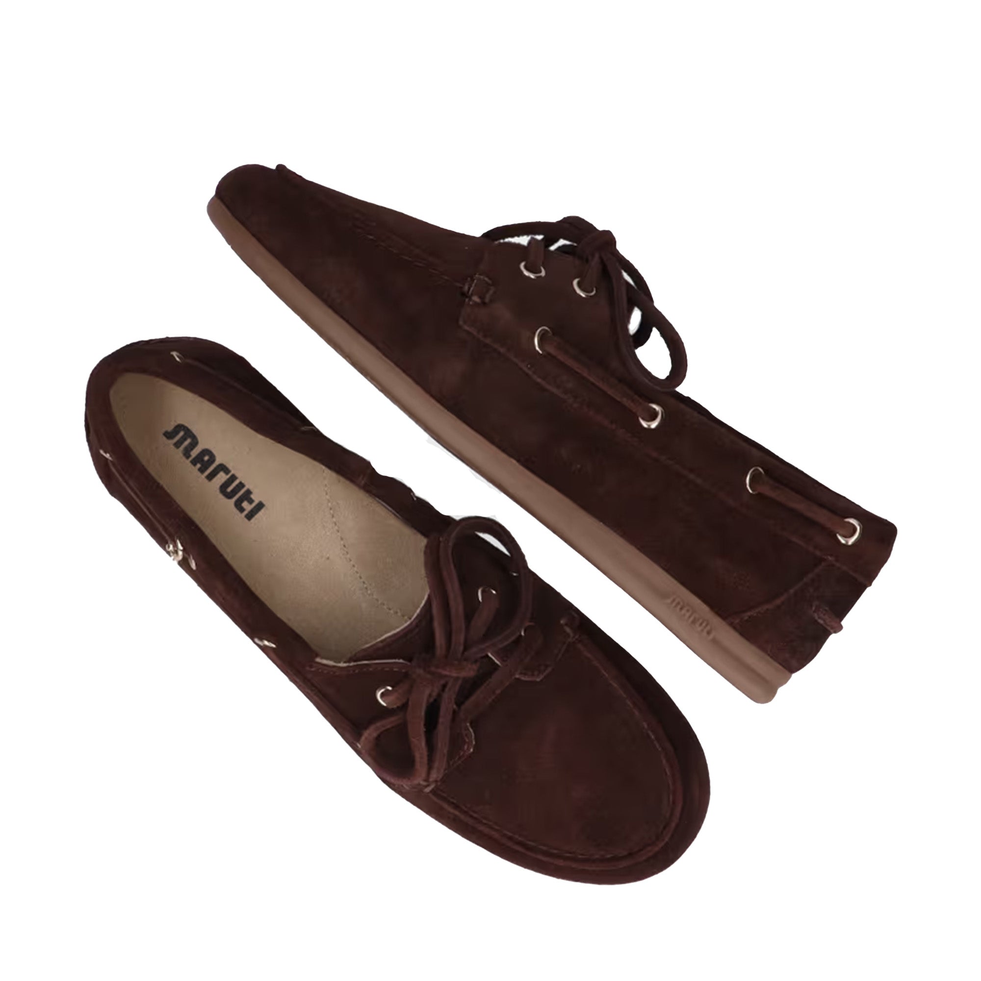 Maruti Damen Schuhe Eliza Suede Brown