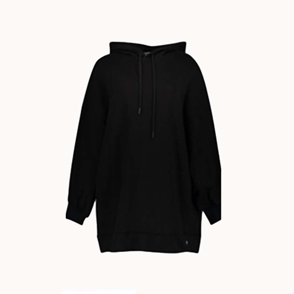 Please Damen Kapuzenpullover Oversize Long F0GCKP2000