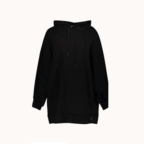 Please Damen Kapuzenpullover Oversize Long F0GCKP2000