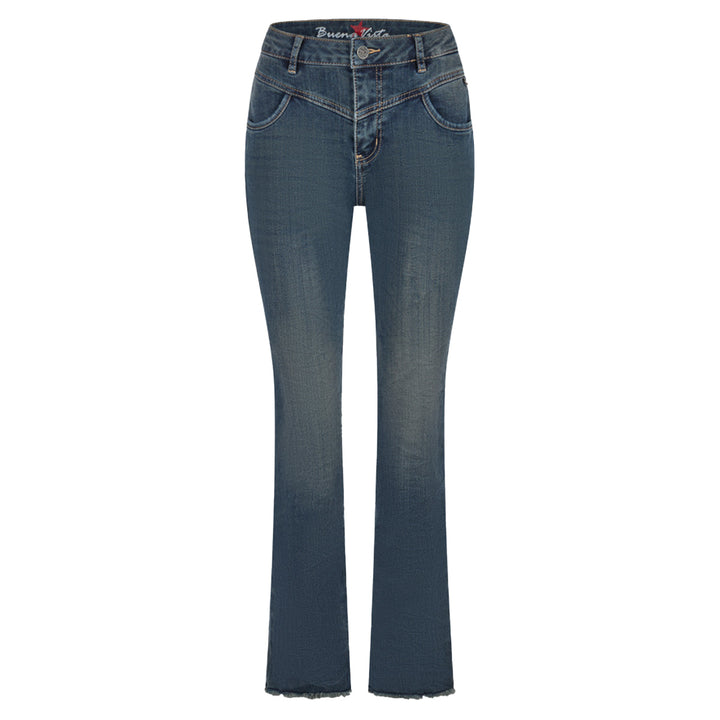 Buena Vista Damen Jeans Florida-B Bootcut stretch denim