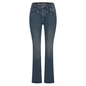 Buena Vista Damen Jeans Florida-B Bootcut stretch denim