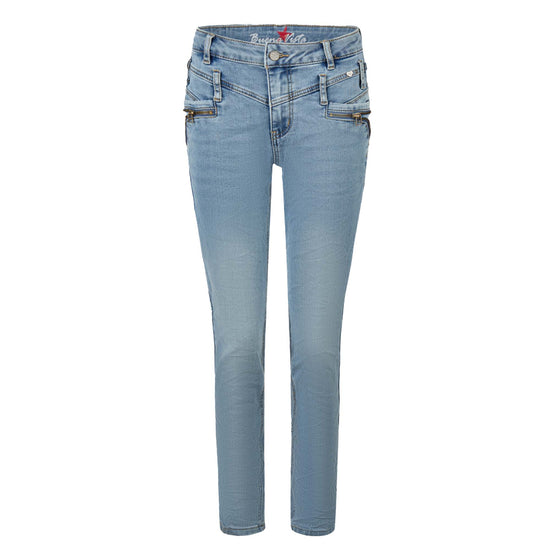 Buena Vista Damen Jeans Florida-Z cropped stretch denim