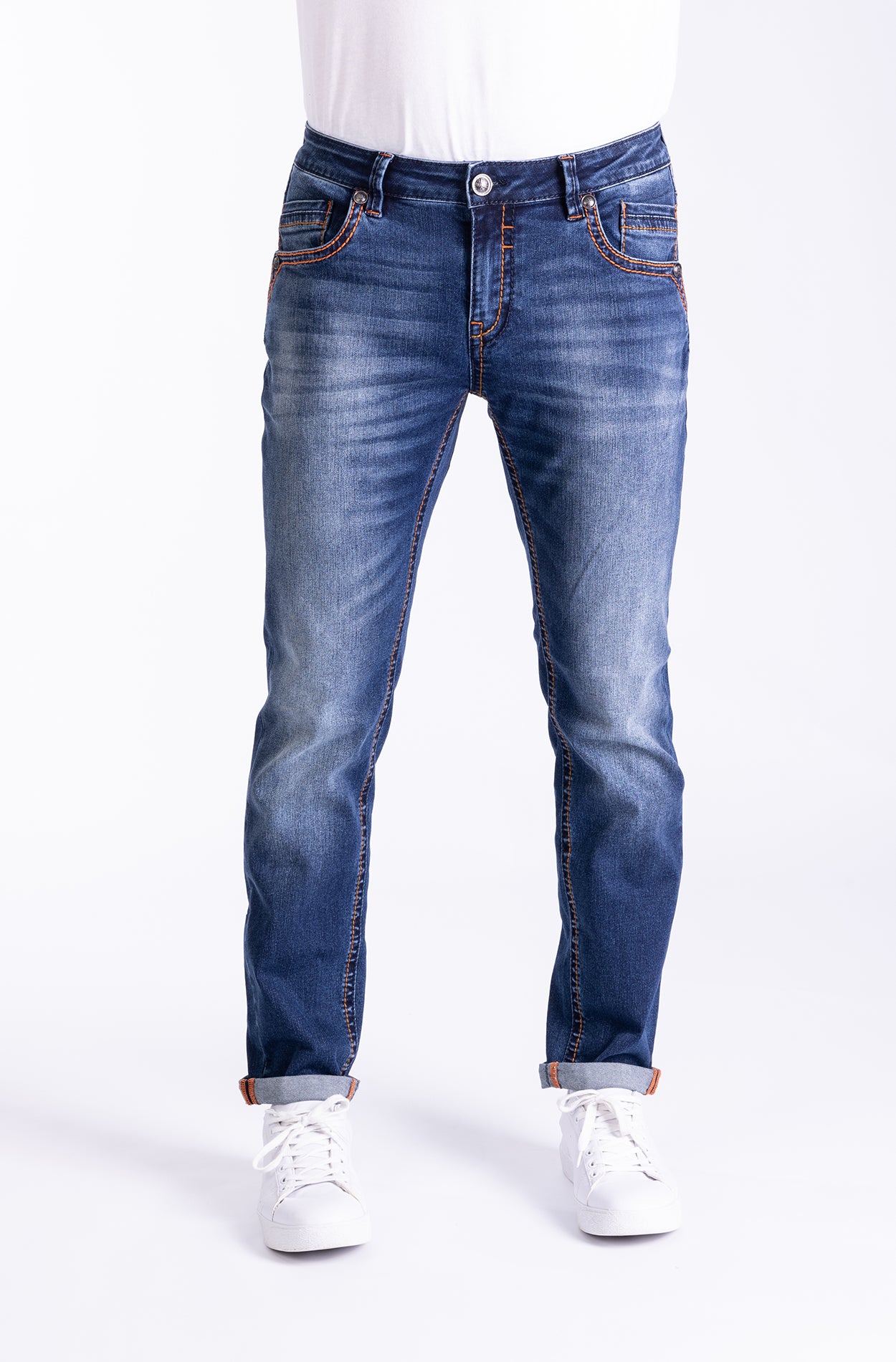 Blue Monkey Herren Slim Jeans Freddy 40005Y