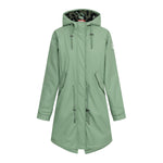 Derbe Damen Regenjacke Friese Tidaholm AS hedge green/leo