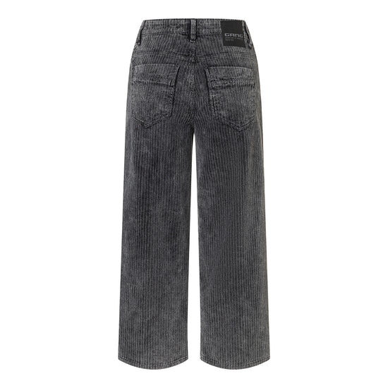GANG Damen Hose 94CAROL CULOTTE - wide fit  – black brina