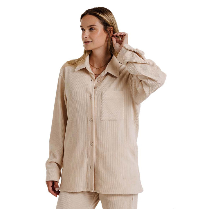 Kleinigkeit Damen Hemdjacke Cord Cordula Starkmann Overshirt