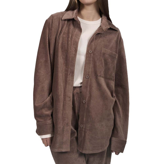 Kleinigkeit Damen Hemdjacke Cord Cordula Starkmann Overshirt