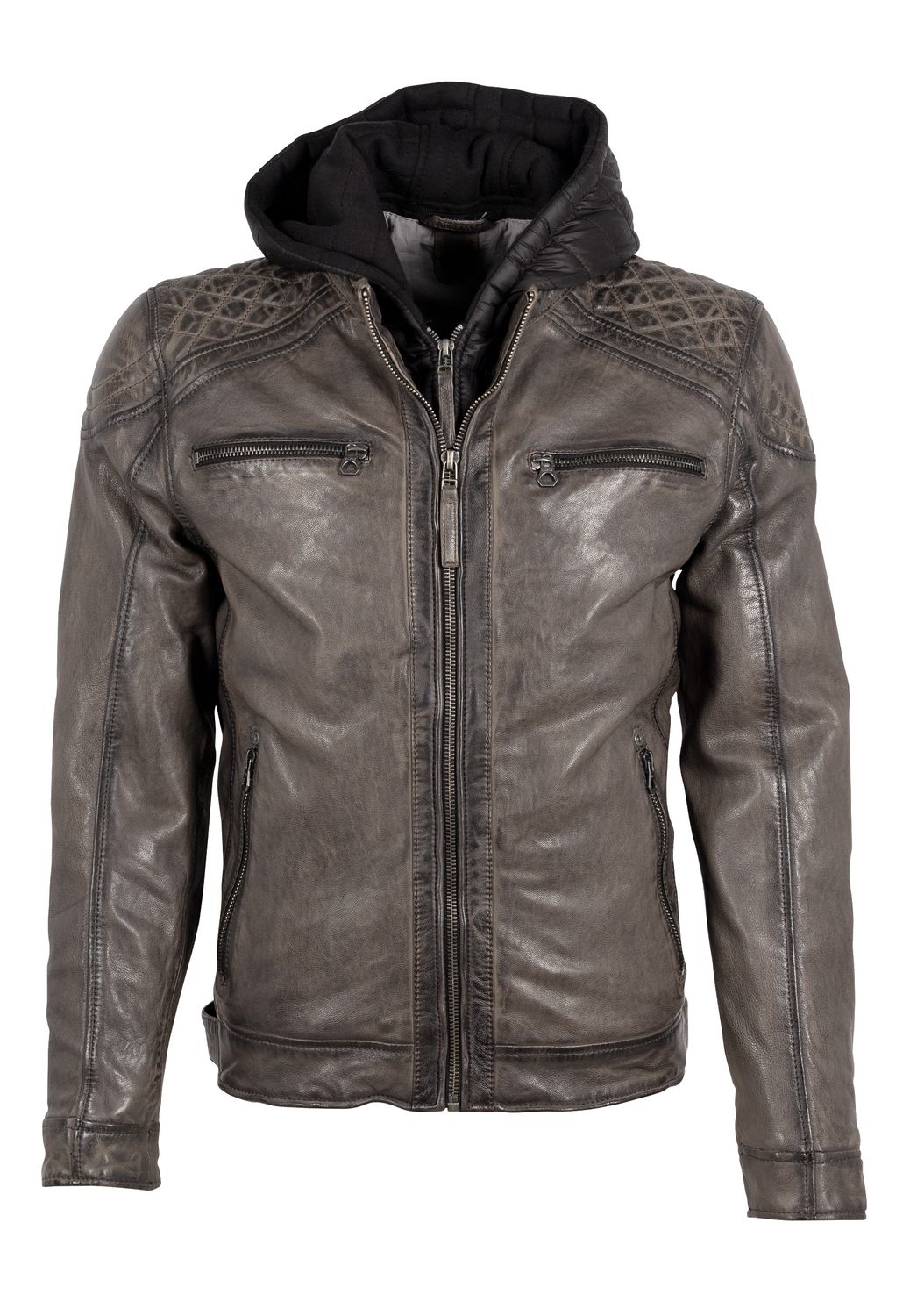 Gipsy Herren Lederjacke Gipsy GMRao Biker